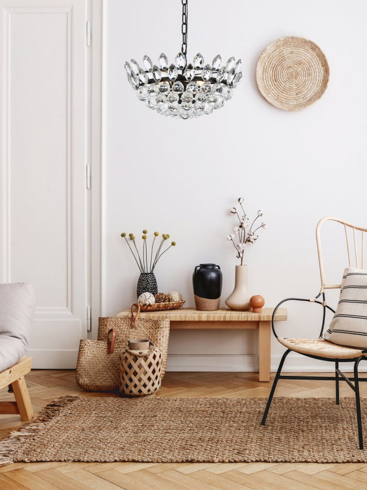 Eleana 18" Pendant, Black