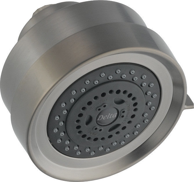 Delta Showering Components Premium 3-Setting Shower Head, Stainless, RP48590SS