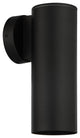 Matira 1 Light Outdoor LED Turtle Friendly 11.5" Wall Mount, Black