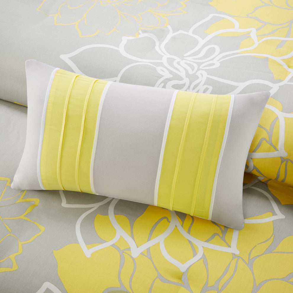 Madison Park Jacquard Printed 6-Piece Set, Queen