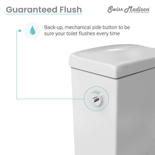 Hugo One Piece Elongated Toilet, Touchless