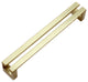 Dowell Series 3137 Handles, 160mm/6.3" CTC, 10-Pack, Brushed Brass