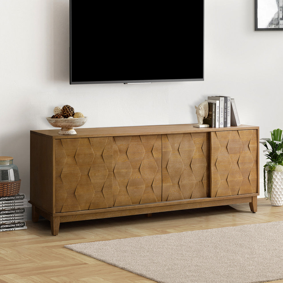 72" TV Stand for TVs, up to 78", Seadrift