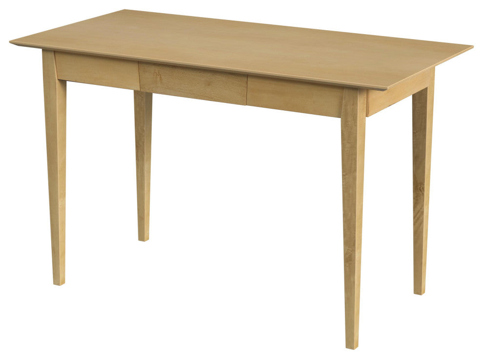 Caelynn 48" Natural Wood Shaker Writing Desk