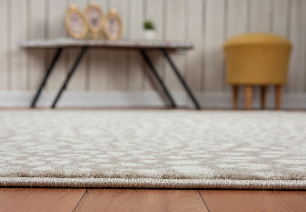 Abani Rugs Arto ART200A Contemporary Cheetah Print Area Rug