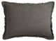 Tipton Matelasse Sham, Charcoal Standard