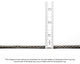 Indoor/Outdoor Laidley LA1 Grey Machine Washable 6' x 6' Rug