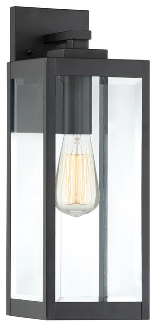Quoizel WVR8406 Westover 17" Tall Outdoor Wall Sconce - Earth Black