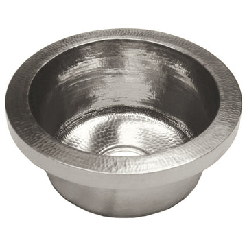 Native Trails CPS16 Mojito 13" Drop-In Single Basin Copper Bar - Brushed Nickel