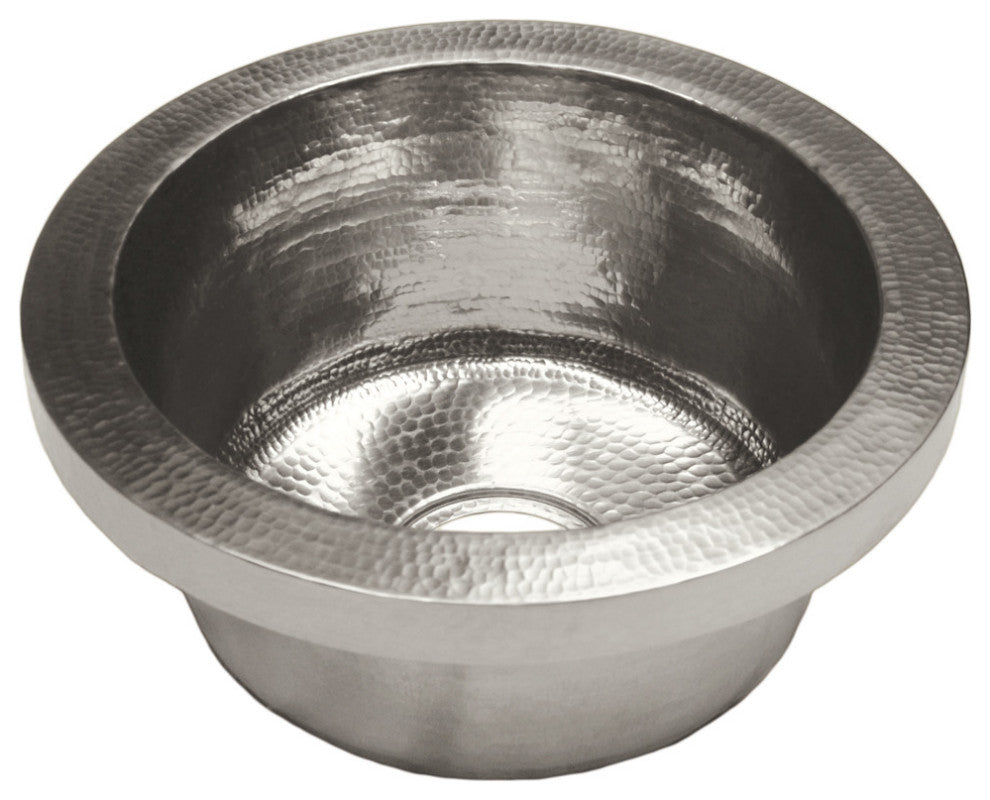Native Trails CPS16 Mojito 13" Drop-In Single Basin Copper Bar - Brushed Nickel