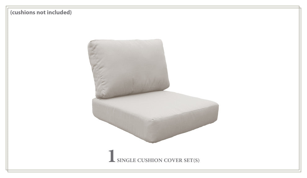 Covers for High-Back Chair Cushions 6 inches thick