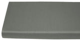 600 TC Solid 100% Bamboo Viscose Fitted Sheet, Gray, Cal-King