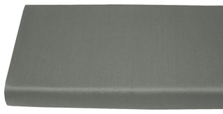 600 TC Solid 100% Bamboo Viscose Fitted Sheet, Gray, Cal-King