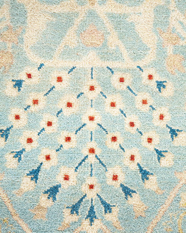 ECLECTIC, Hand Knotted Area Rug 12' 3" X 9' 1"
