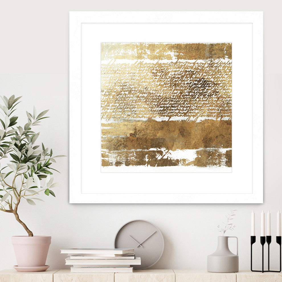 "Sequence II" Matted and Framed, 36" x 36"