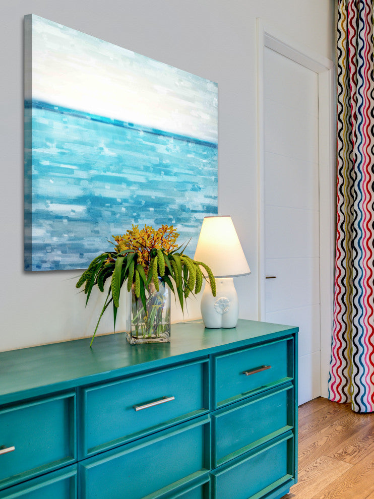 "Ana Maria Island" Print on Canvas, 32"x32"