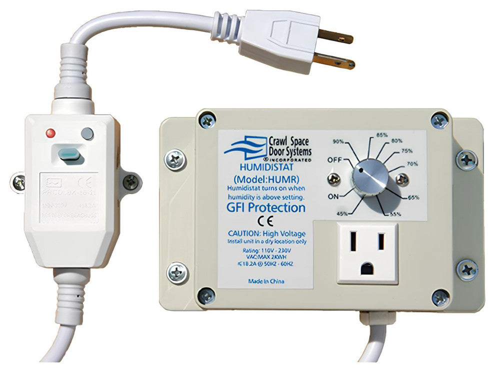 Crawl Space Humidistat Humidity Controller System - Efficient Moisture Control