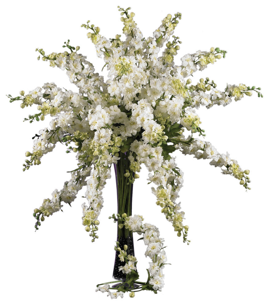 38.5" Delphinium Stem, Set of 12