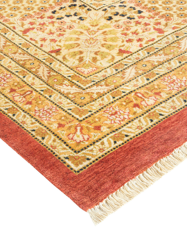 Mogul, One-of-a-Kind Hand-Knotted Area Rug Orange, 12'4"x15'8"