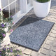 Brocade 24"x36" Mat, Anti Slip Fabric Finish, Tire Crumb Backing, Medium Gray