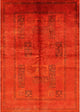 Ahgly Company Indoor Rectangle Mid-Century Modern Area Rugs, 7' x 10'