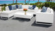 Miami 7 Piece Outdoor Wicker Patio Furniture Set 07f