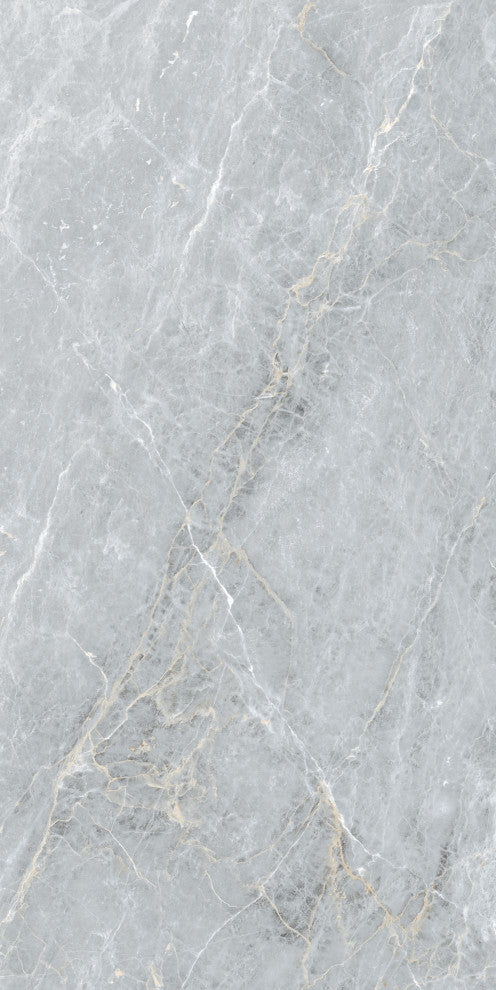 24x48 Marmo Grigio Marble Look High Glossy Wall and Floor Tile