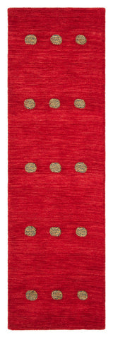 Safavieh Himalaya Collection HIM590 Rug, Red, 2'3" X 8'