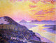 Theo Van Rysselberghe Sunset at Ambletsuse Pas-de-Calais Wall Decal