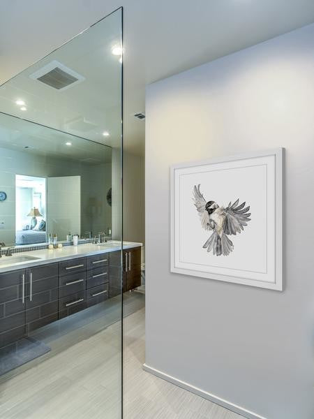 "Freedom" Framed Painting Print, 24"x24"
