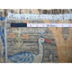 Best Gray Organic Wool Hand Knotted Afghan Peshawar Runner Rug, 2'7"x9'11"