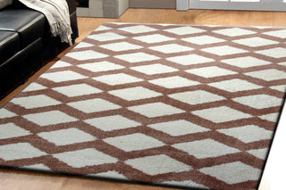 Silky Shag 5904-111 Area Rug, White, 7'10"x10'10"