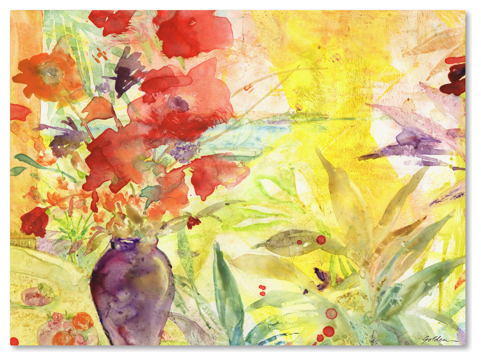 Sheila Golden ''Tropical Light'' Canvas Art, 24"x18"