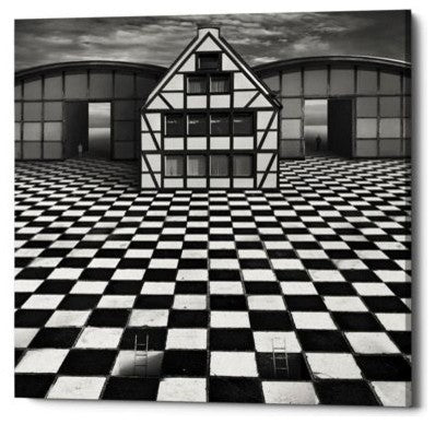 Epic Grafitti "Kwadrart" Giclee Canvas Wall Art, 26"x26"
