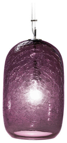 Cosmos Pendant, The Boa Lantern Collection, Dark Violet