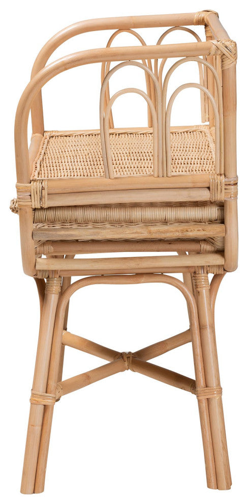 Leona Rattan Nightstand