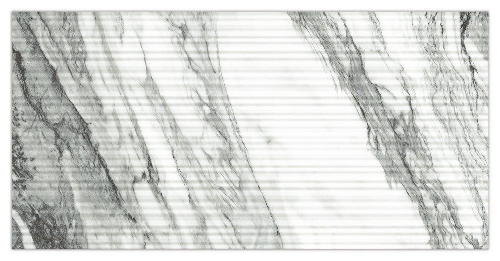 Touche Pleated Deco Zebre Porcelain Floor/Wall Tile