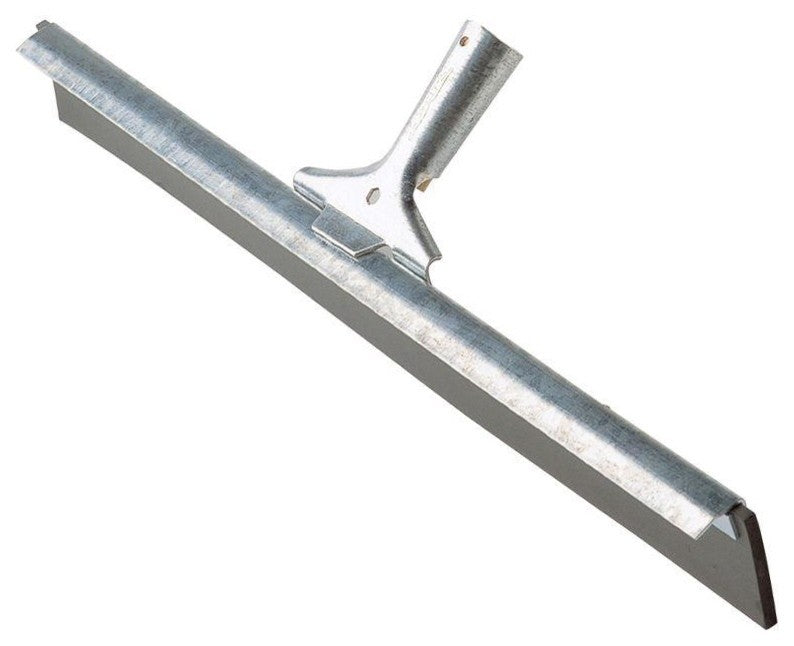EttoreÂ® 54024 Industrial Duty Galvanized Steel Floor Squeegee, 24" Straight