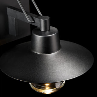 Suspense 15" LED Outdoor Wall-Light 3000K, Black