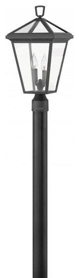 Alford Place Post Top/ Pier Mount In Museum Black