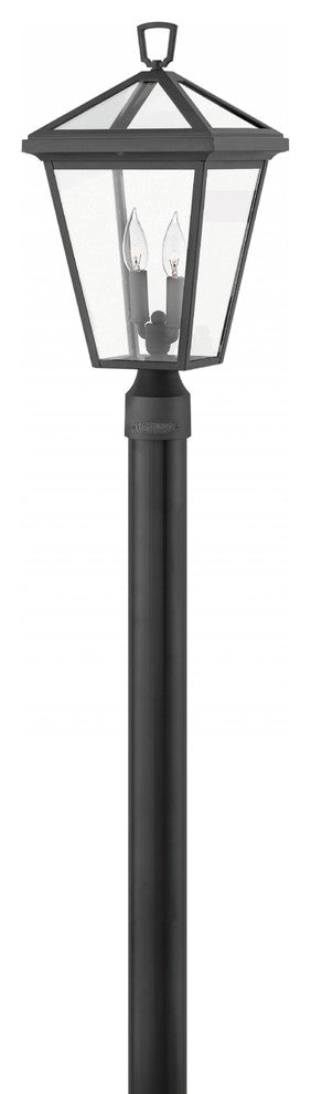 Alford Place Post Top/ Pier Mount In Museum Black