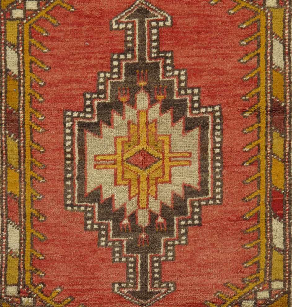 Oushak Hand-Knotted Rug, 3'11"x6'4"