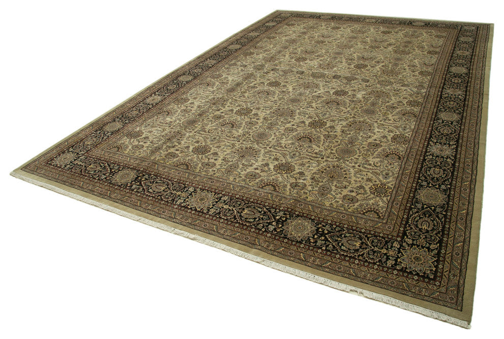 Rug N Carpet - Handwoven Oriental 11' 9" x 17' 11" Oversize Oushak Area Rug