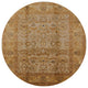 Ahgly Company Indoor Round Mid-Century Modern Area Rugs, 7' Round