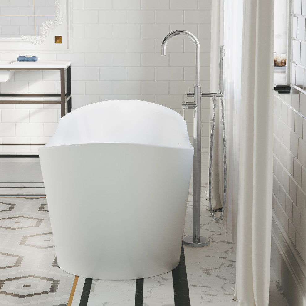 Ivy Freestanding Bathtub Faucet, Chrome