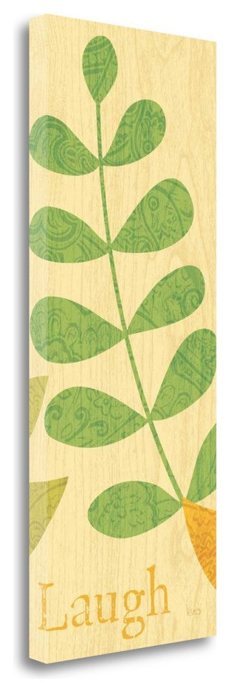 "Nature Trio - Laugh" By Veronique Charron, Giclee Print on Gallery Wrap Canvas