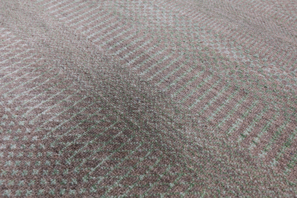 Gabbeh Savannah Grass Handmade Wool and Silk Rug 8' 2" X 10' 4" Q4541