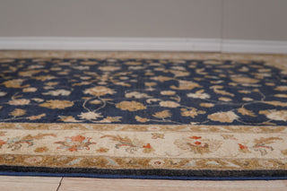 Navy Traditional Oriental Peshwar Area Rug