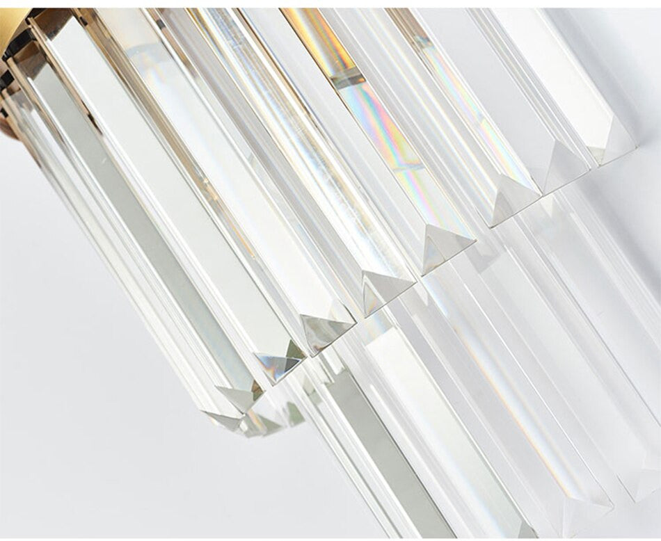 Kriens | Modern Crystal Wall Lamp for Bedroom