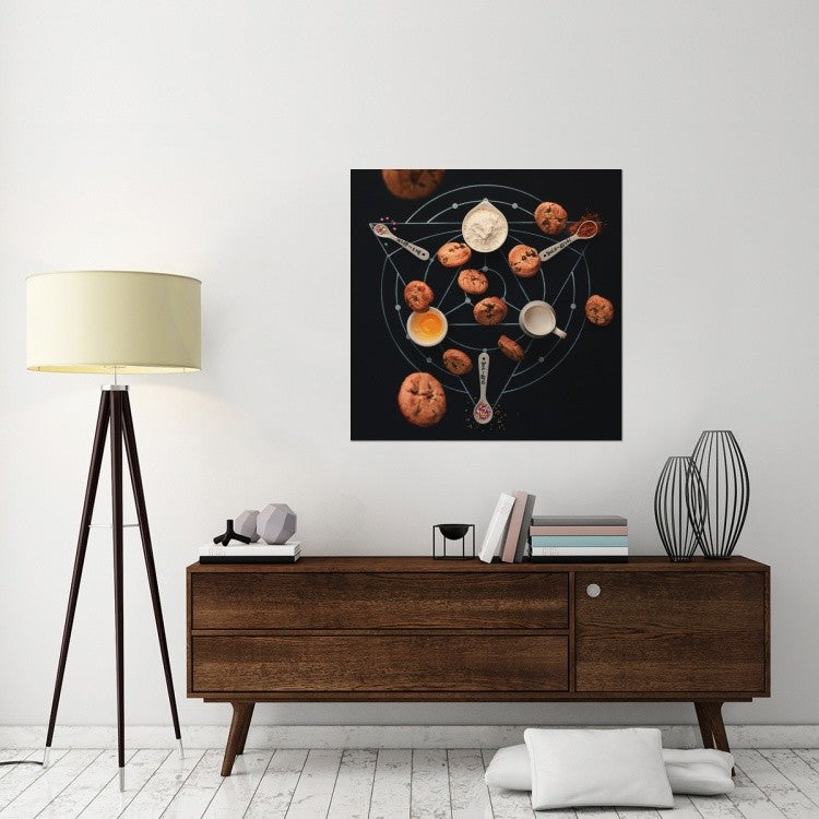 "Baking Alchemy" Stretched Canvas Giclee by Dina Belenko, 40x40"